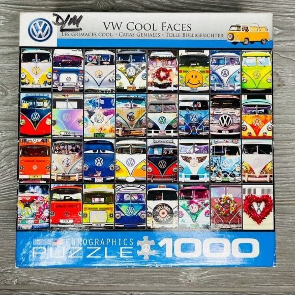 VW cool faces puzzle Eurographics 8000-0870 VW Cool Faces Puzzle 1000-Piece